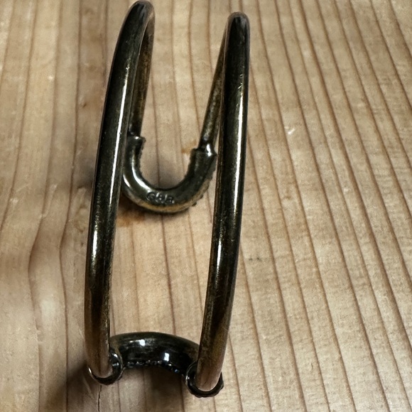 Giles and Brother brass cuff bracelet - Picture 6 of 7